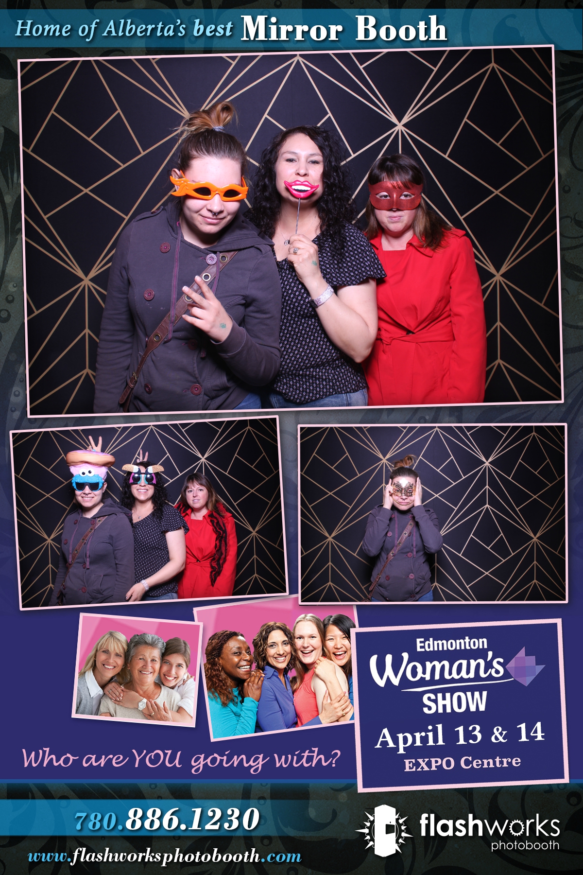 Spring Edmonton Woman's Show 2019 | View more photos from the event at gallery.flashworksphotobooth.com/u/FlashworksPhotoboothInc/Spring-Edmonton-Womans-Show-2019